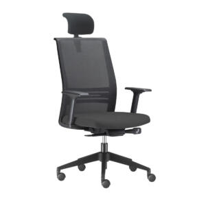 Cadeira Agile Presidente  base Preta