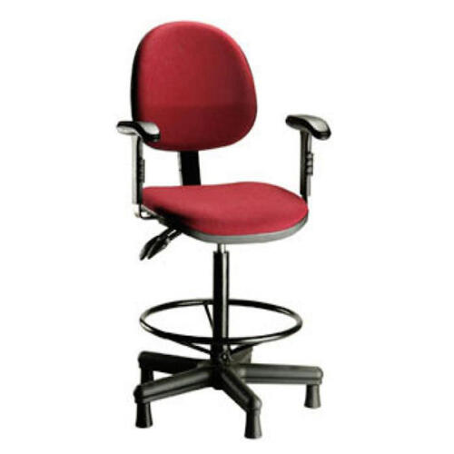 Cadeira digitador Back System - braço e suporte para os p‚s