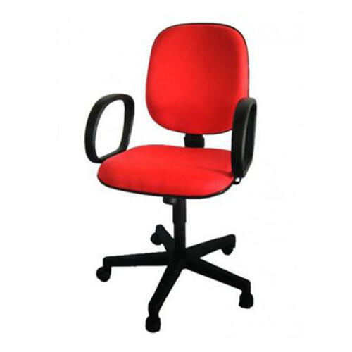 Cadeira diretor com costura - base giratoria e bra‡o corsa preto