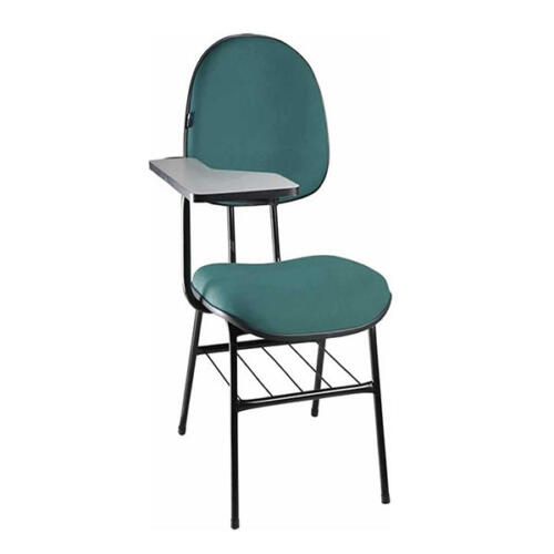 Cadeira universitaria digitador - prancheta fixa ou dobravel