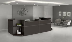Professional Office Prius  Balcão de Atendimento  Varena Grafite