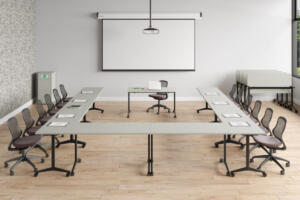 Professional Office  Lexus - MESA REBATIVEL Argila Preto
